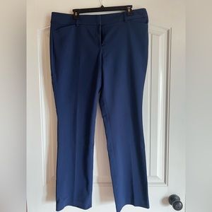 Ny co navy dress pants like new size 14 ave